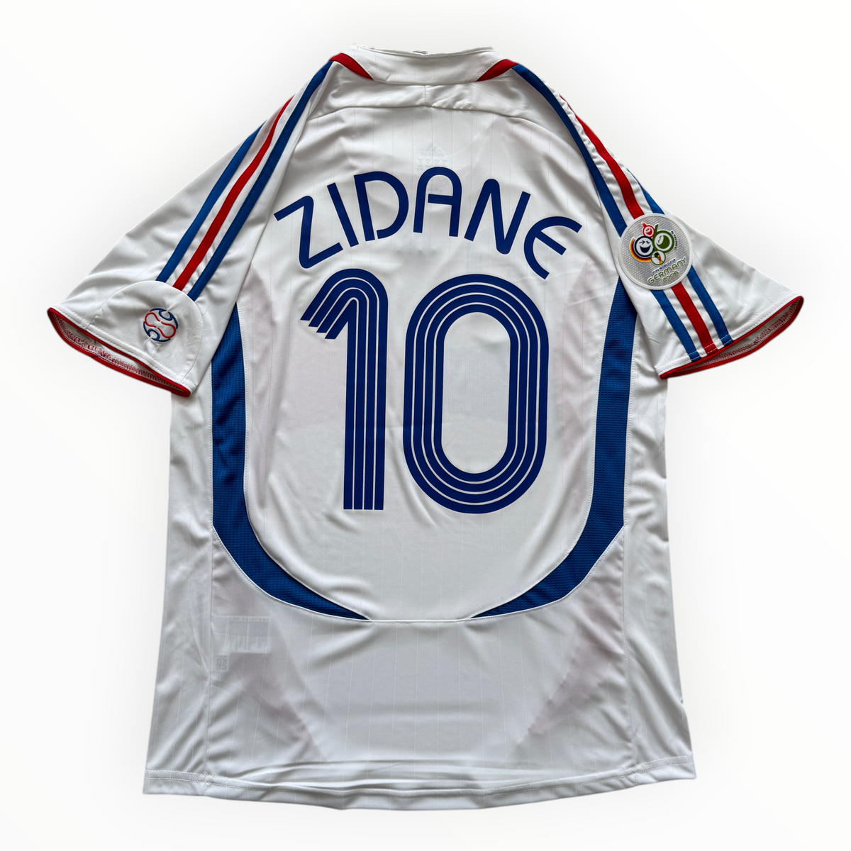 2006 Adidas France World Cup Zinedine Zidane MENS Jersey Shirt