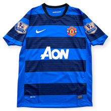 Load image into Gallery viewer, Chicharito #14 Manchester United Retro Away Jersey - 2011-12 "Blue & Black" Edition - Nike Men’s