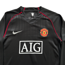 Load image into Gallery viewer, Cristiano Ronaldo #7 Manchester United Nike 2007-08 Away Jersey - Long Sleeve Kids Youth UCL Edition