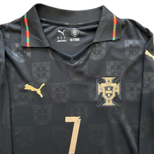 Load image into Gallery viewer, Cristiano Ronaldo #7 Portugal "Pantera Negra" Eusébio Tribute Special Edition Long Sleeve Jersey