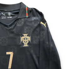 Load image into Gallery viewer, Cristiano Ronaldo #7 Portugal "Pantera Negra" Eusébio Tribute Special Edition Long Sleeve Jersey