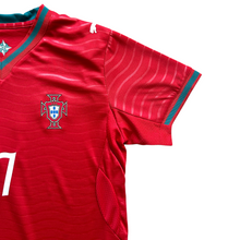 Load image into Gallery viewer, Cristiano Ronaldo #7 Portugal Puma 2026 World Cup Home Jersey - "Ocean Energy" Youth/Kids Edition