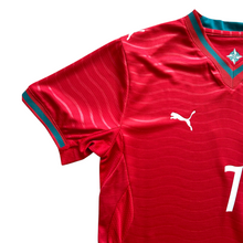 Load image into Gallery viewer, Cristiano Ronaldo #7 Portugal Puma 2026 World Cup Home Jersey - "Ocean Energy" Youth/Kids Edition