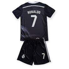 Load image into Gallery viewer, Cristiano Ronaldo #7 Real Madrid 2014-15 x Yohji Yamamoto Dragon Kids Youth Soccer Jersey