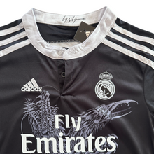 Load image into Gallery viewer, Cristiano Ronaldo #7 Real Madrid 2014-15 x Yohji Yamamoto Dragon Kids Youth Soccer Jersey