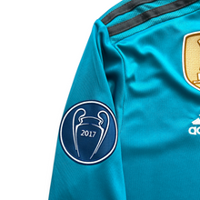Load image into Gallery viewer, Cristiano Ronaldo #7 Real Madrid Adidas 2017-18 Away Jersey - Long Sleeve "Decimotercera" UCL Edition