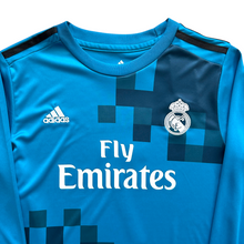 Load image into Gallery viewer, Cristiano Ronaldo #7 Real Madrid Adidas 2017-18 Away Jersey - Long Sleeve Youth Kid "Decimotercera" UCL Edition