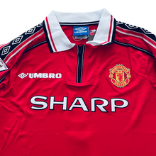 Load image into Gallery viewer, David Beckham #7 Manchester United 1999-2000 Home Long Sleeve Retro Jersey