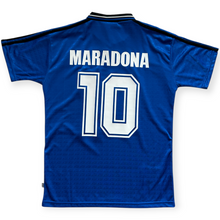 Load image into Gallery viewer, Diego Maradona #10 Argentina Adidas 1994 World Cup Away Jersey - Blue Vintage Retro Kit