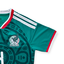 Load image into Gallery viewer, E. ÁLVAREZ #4 Mexico Adidas2026 Aztec Sun Stone Green World Cup Jersey