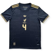Load image into Gallery viewer, E. ÁLVAREZ #4 Mexico "Mexico de Oro" Black & Gold Jersey - Adidas Originals Special Edition