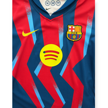 Load image into Gallery viewer, FC Barcelona 2025-26 Fourth "Senyera" Kids Kit - La Liga Special Edition - Jersey & Shorts Set