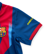 Load image into Gallery viewer, FC Barcelona 2025-26 Fourth "Senyera" Kids Kit - La Liga Special Edition - Jersey & Shorts Set