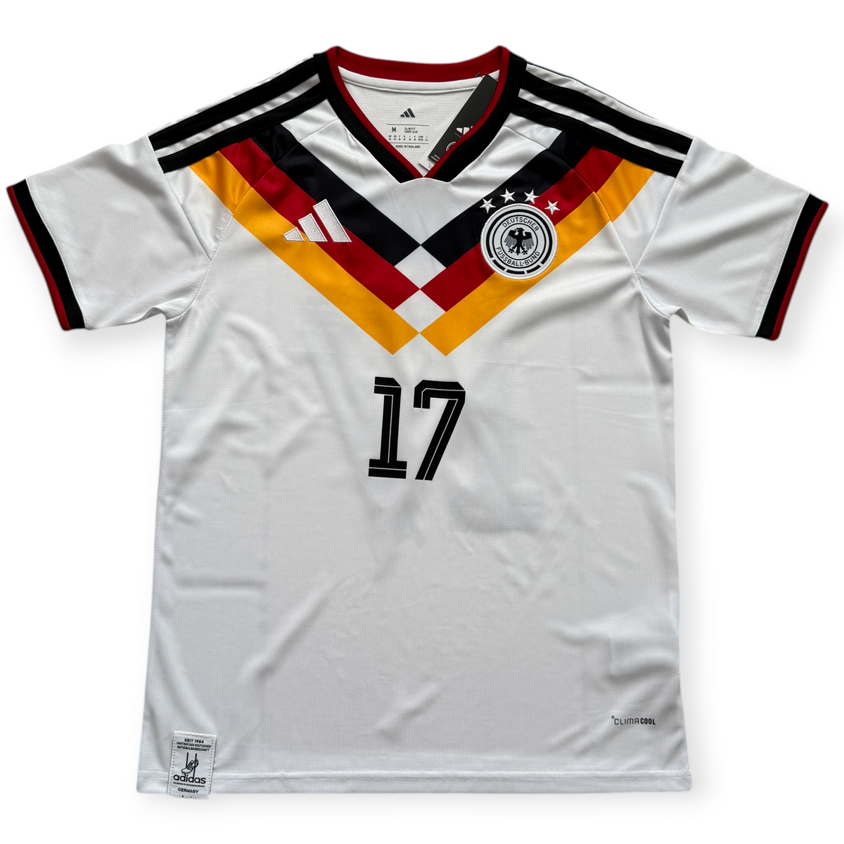 Florian Wirtz #17 Germany Adidas 2026 World Cup Home Jersey