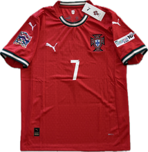 Load image into Gallery viewer, Cristiano Ronaldo 7 Euro Portugal Puma Short Sleeve MENS Jersey UEFA Champions League