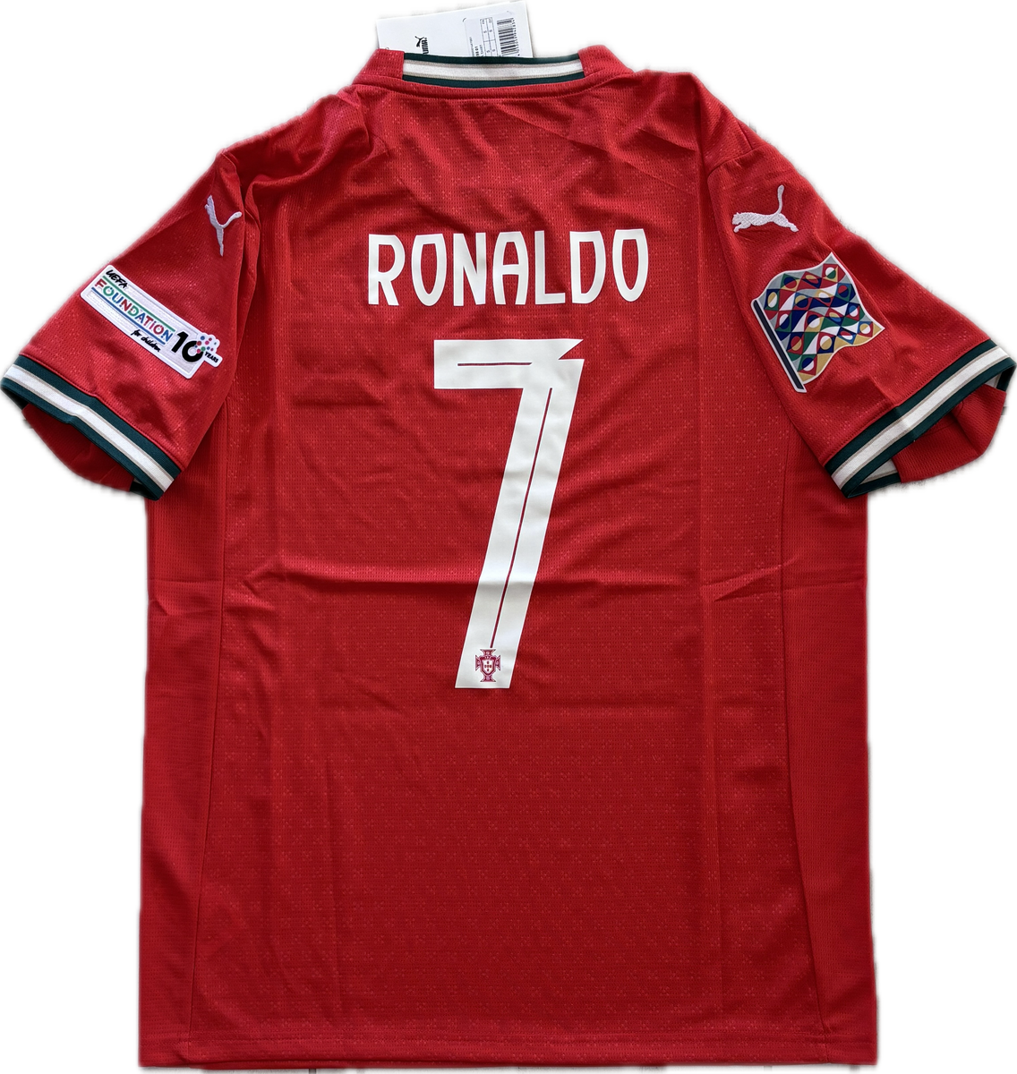 Cristiano Ronaldo 7 Euro Portugal Puma Short Sleeve MENS Jersey