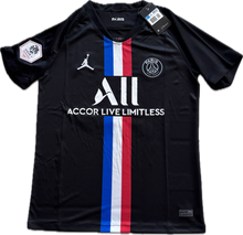 Load image into Gallery viewer, Neymar Jr #10 Paris Saint-Germain x Jordan Nike 2018-19 Third Jersey - Black Champions League Edition