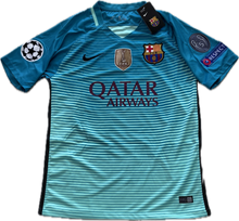 Load image into Gallery viewer, Neymar JR 11 FC Barcelona Nike 2016 2017 Champions League Football Soccer Third Jersey MENS