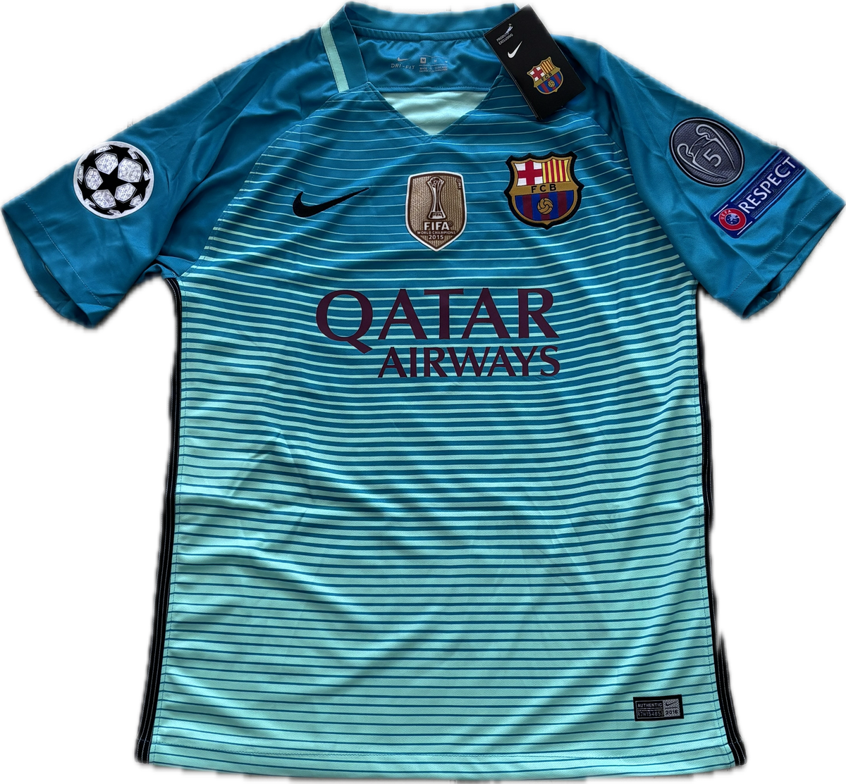 NIKE FCB バルサ ネイマール ユニフォーム 2016 オーセンティック NIKE FCB バルサ ネイマール ユニフォーム 2016