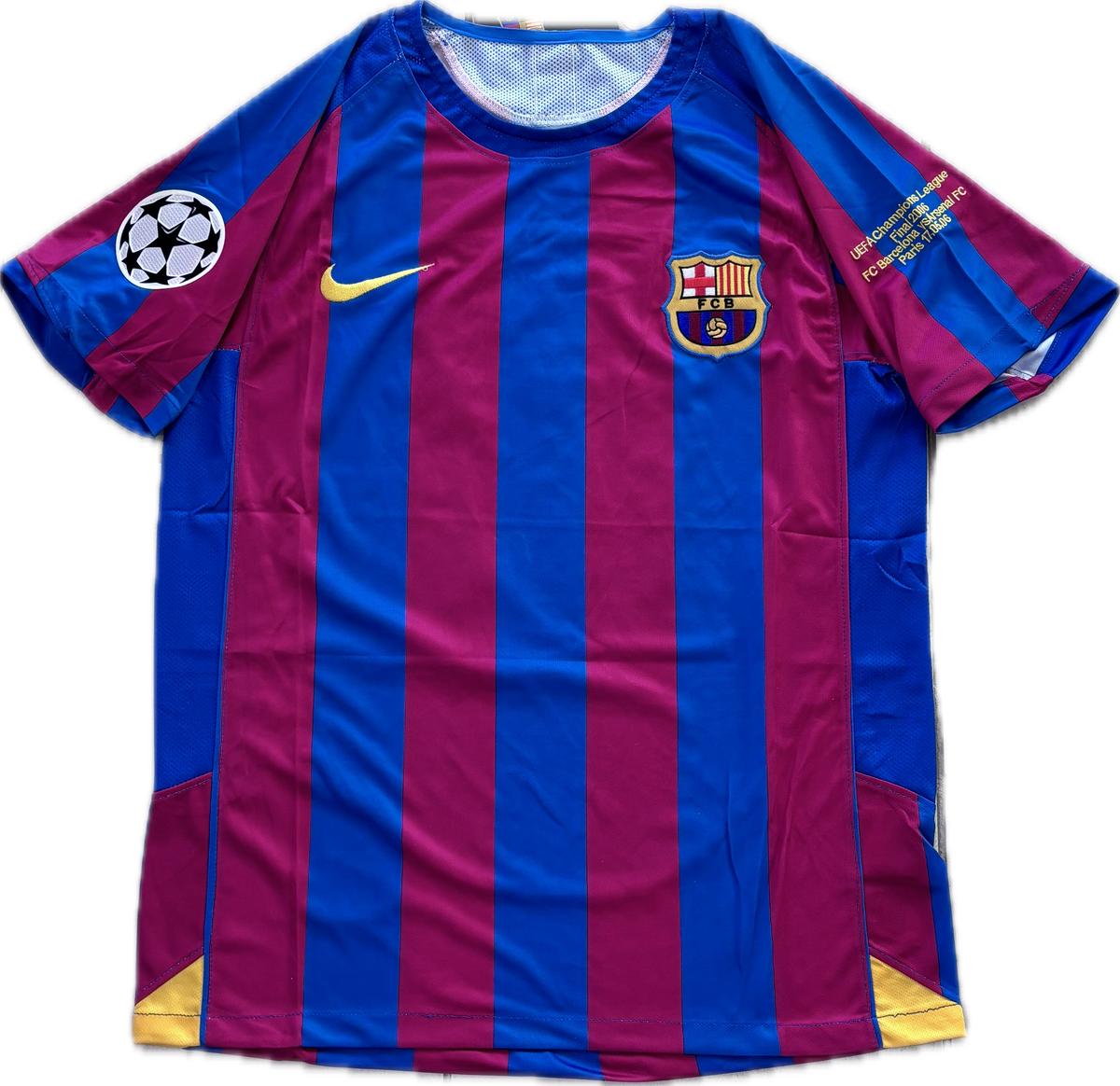 Ronaldinho 10 Jersey FC Barcelona Nike 2006 Retro Football Soccer
