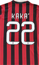 Load image into Gallery viewer, Kaká #22 AC Milan 2013-14 Champions League Home Jersey - Adidas Long Sleeve