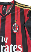 Load image into Gallery viewer, Kaká #22 AC Milan 2013-14 Champions League Home Jersey - Adidas Long Sleeve