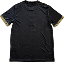 Load image into Gallery viewer, "Mexico de Oro Jersey Back View - 2025 Adidas Special Edition Black & Gold Kit with Official Mexican National Team Branding and Authentic Design Details" Back Jersey with design