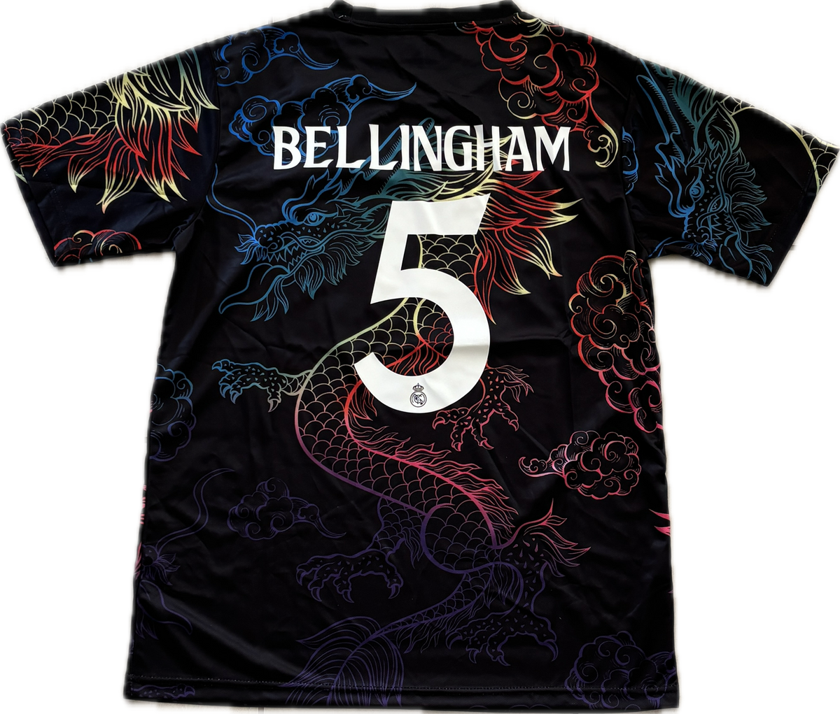 Jude Bellingham #5 Adidas Real Madrid 2024 Y-3 Dragon Jersey
