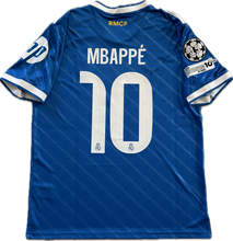 Load image into Gallery viewer, Real Madrid 2025-26 Adidas Originals Jersey with Intercontinental & 15 mbappé 10 back view