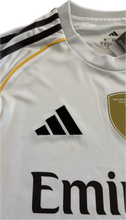 Load image into Gallery viewer, Real Madrid Mbappé Bellingham 2025-26 Adidas Home Jersey with Intercontinental & 15x Adidas logo embroidered