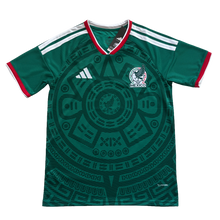 Load image into Gallery viewer, Green Mexico 2026 jersey with Mexican design and Adidas logo on a white background