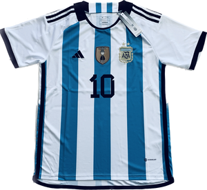 Argentina Messi 10 Adidas FIFA World Cup Star 22/23 Home Jersey