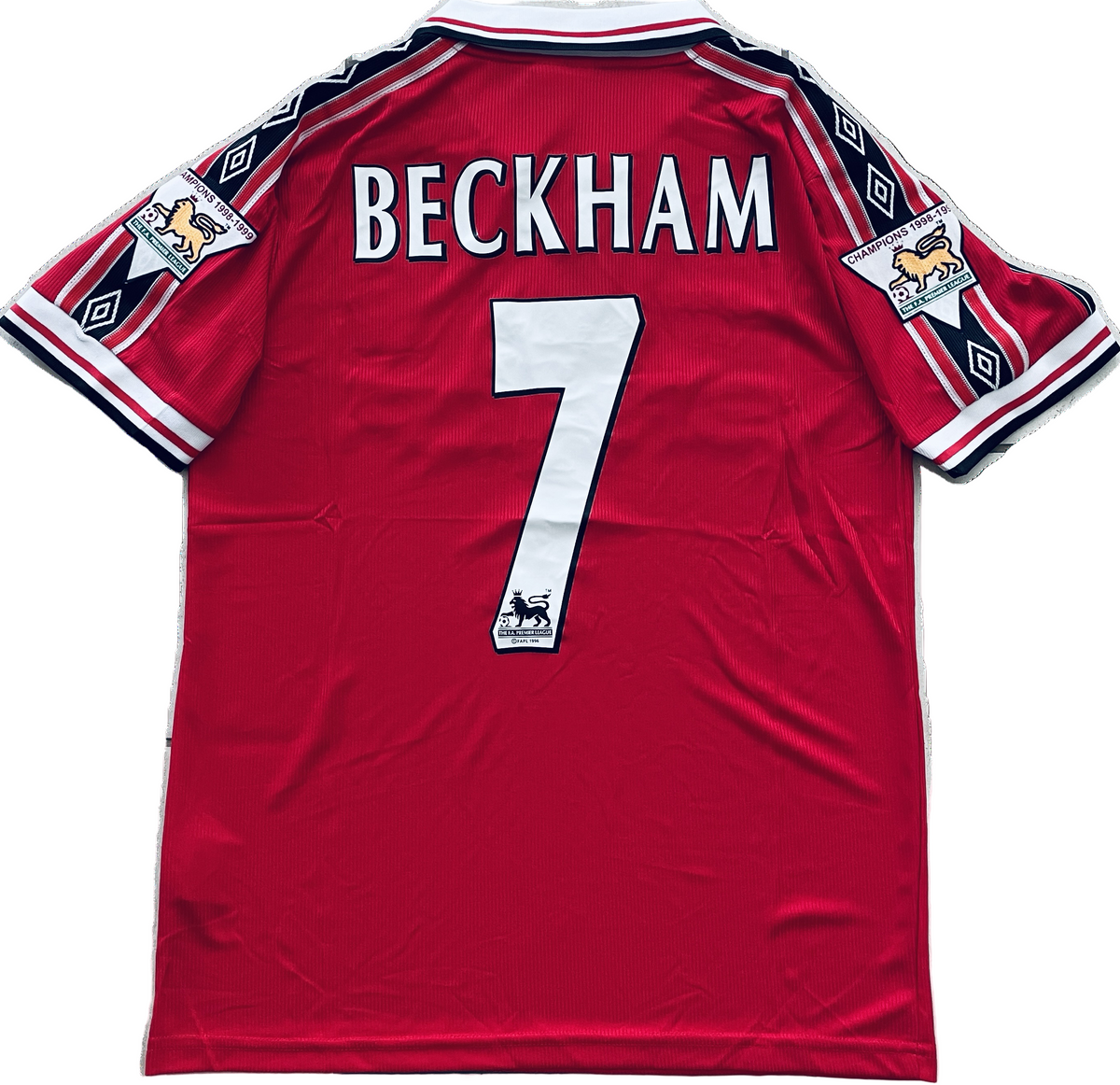 Manchester Beckham 1998/1999 7番 海外正規品 M Manchester Beckham 1998/1999 7番 海外正規品 M Manchester