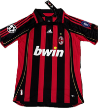 Load image into Gallery viewer, Kaka Jersey AC Milan 06-07 Retro Football Soccer Jersey Football Champions League Red Black UCL MENS
