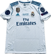 Load image into Gallery viewer, Real Madrid Cristiano Ronaldo #7 Soccer Jersey 2017 2018 La Liga Champions League Kyiv Mens