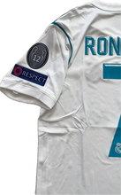 Load image into Gallery viewer, Real Madrid Cristiano Ronaldo #7 Soccer Jersey 2017 2018 La Liga Champions League Kyiv Mens