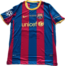 Load image into Gallery viewer, Messi 10 Nike FC Barcelona 2011 Final London Champions League Football Soccer Jersey Berlin Ballstar
