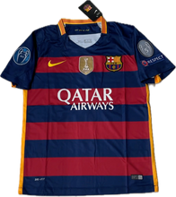 Load image into Gallery viewer, Messi 10 FC Barcelona 2015-16 Nike Final Champions League Football Soccer Jersey