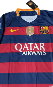 Messi 10 FC Barcelona 2015 Nike Final Champions League Football Soccer Jersey