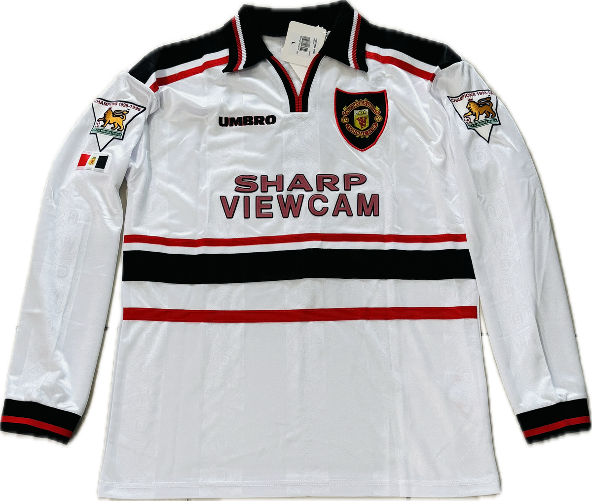 Vintage David Beckham #7 Manchester United Umbro 1998 1999
