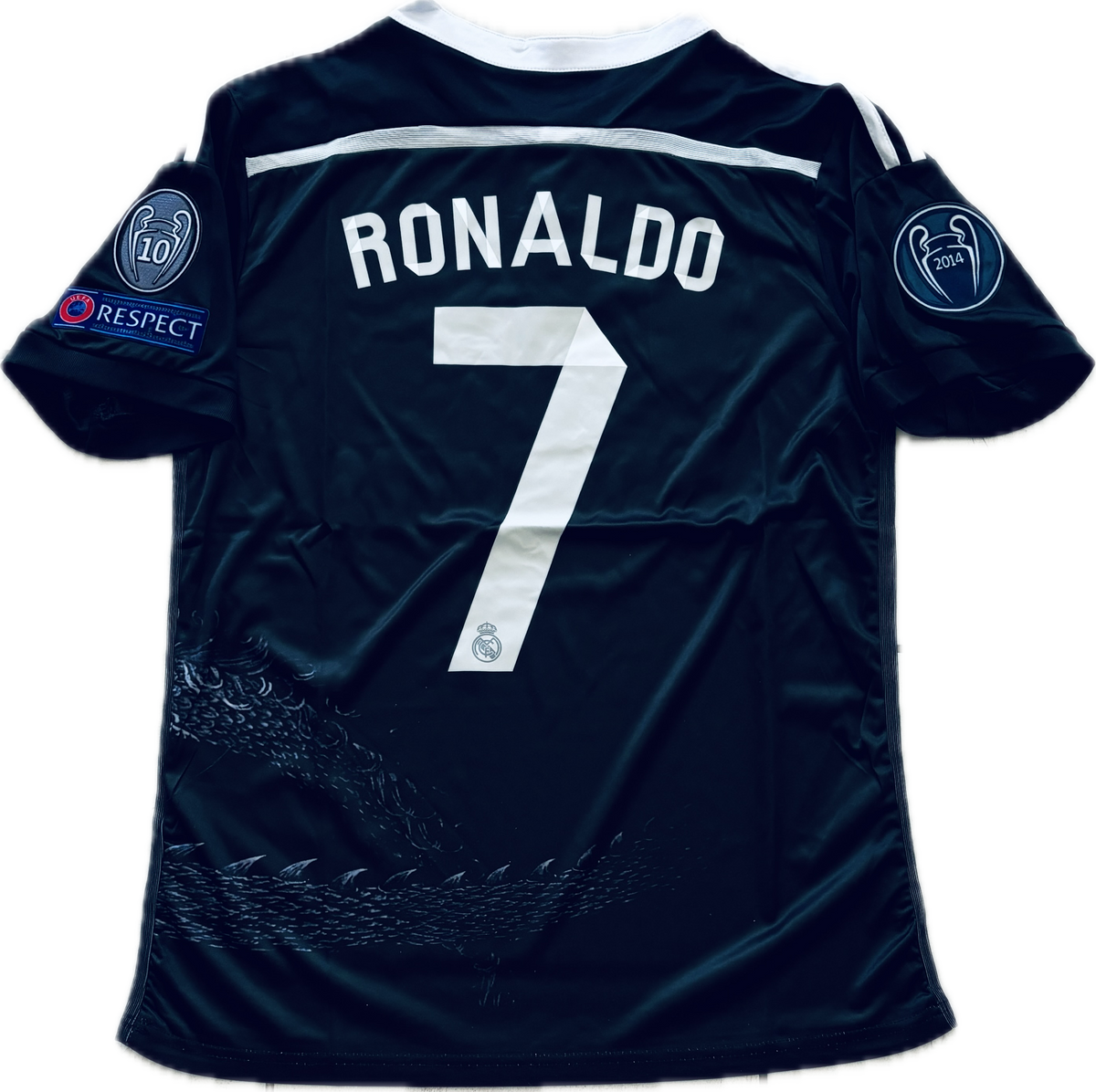 Cristiano Ronaldo 7 Real Madrid Adidas Retro 2014-15 Yamamoto Cristiano Ronaldo 7 Real Madrid Adidas Retro 2014-15 Yamamoto