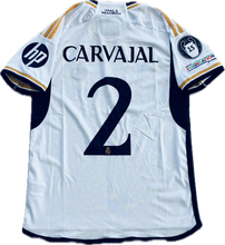 Load image into Gallery viewer, Dani Carvajal 2 Real Madrid 2023/24 Home Jersey 15 champions league White UCL champions league Soccer jersey