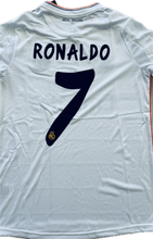 Load image into Gallery viewer, Cristiano Ronaldo 2014 Real Madrid Adidas White Lisbon Final 9 UCL champions league Soccer MENS