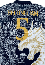 Load image into Gallery viewer, Jude Bellingham Real Madrid  Home Jersey Gold Dragon champions league Soccer