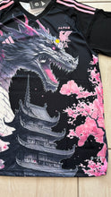 Load image into Gallery viewer, Japan Adidas World Cup Soccer Jersey Anime Dragon Cherry Blossom MENS