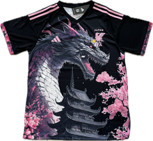 Load image into Gallery viewer, Japan Adidas World Cup Soccer Jersey Anime Dragon Cherry Blossom MENS