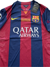 Load image into Gallery viewer, Messi 10 FC Barcelona Nike 2015 Final Berlin Champions League Football Soccer Jersey