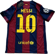 Load image into Gallery viewer, Messi 10 FC Barcelona Nike 2015 Final Berlin Champions League Football Soccer Jersey