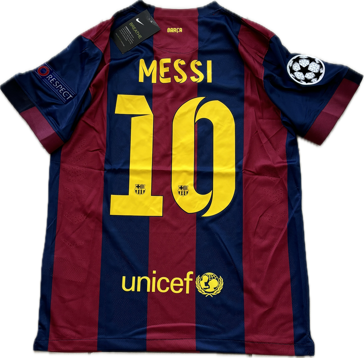 入荷通知 アプリ おすすめ Messi Champions Berlin Final 2015 Nike Barcelona FC 10 ウェア