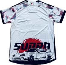 Load image into Gallery viewer, Japan Adidas 2026 World Cup "Toyota Supra MK4" Special Edition Jersey - JDM Culture Home White